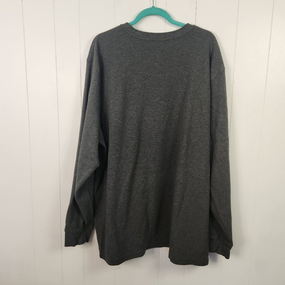 L.L. Bean Men's Unshrinkable Waffle Henley Long-Sleeve Traditional Fit XL Tall - Picture 3 of 9